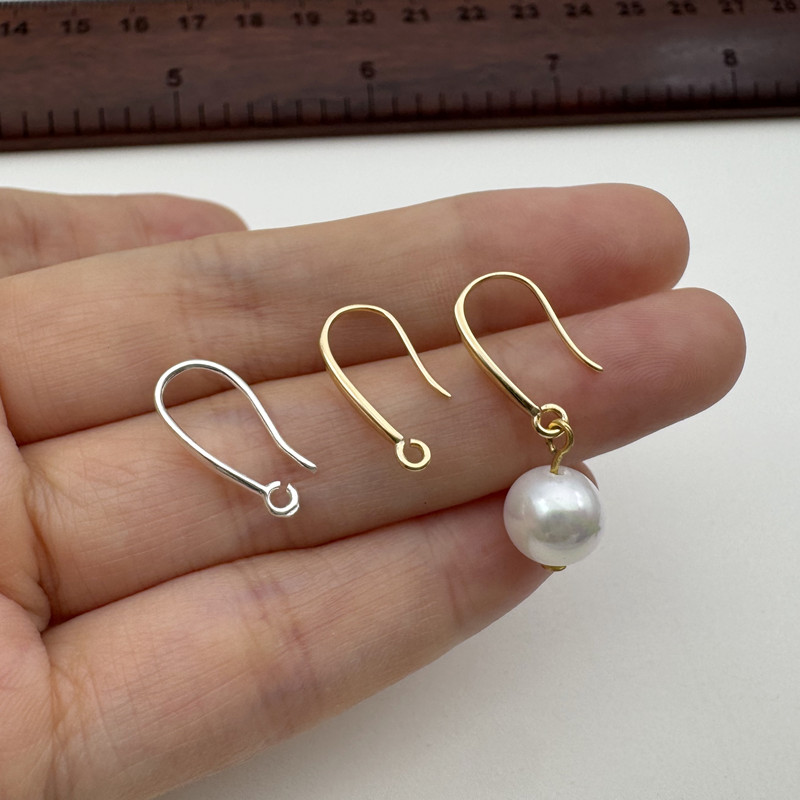 Hoop Earrings - 1 Paire de crochets d'oreille en