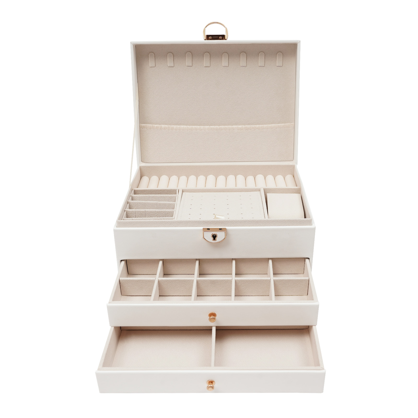 Jewelry And Watches Stores - Boîte de rangement à 3 niveaux