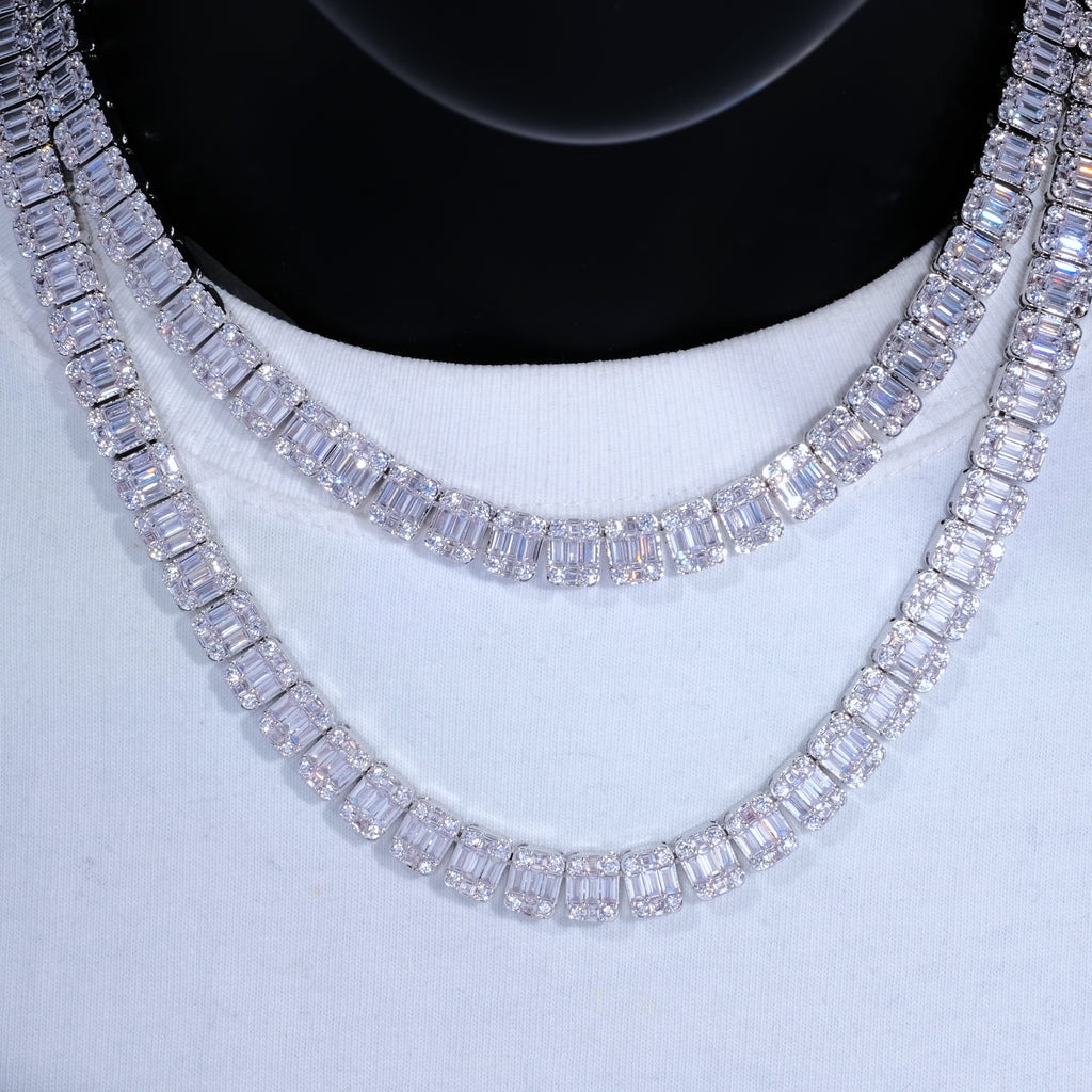 Tennis Bracelet Cubic - Chaîne de Tennis carrée glacée personnalisée