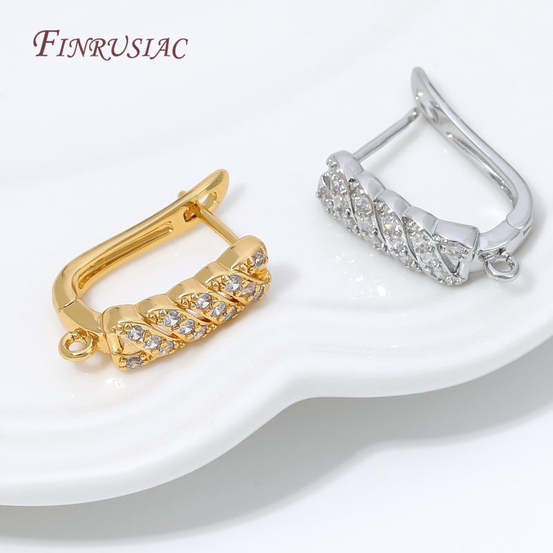 Hoop Earrings - Base de boucles d'oreilles en laiton