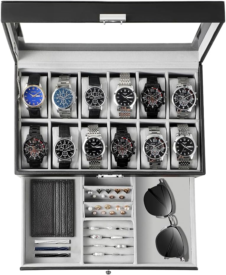Jewelry And Watches Box - Boîte de rangement pour montres pour