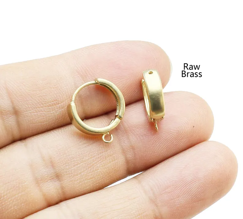Hoop Earrings - 10 pièces cerceaux de boucles d'oreilles
