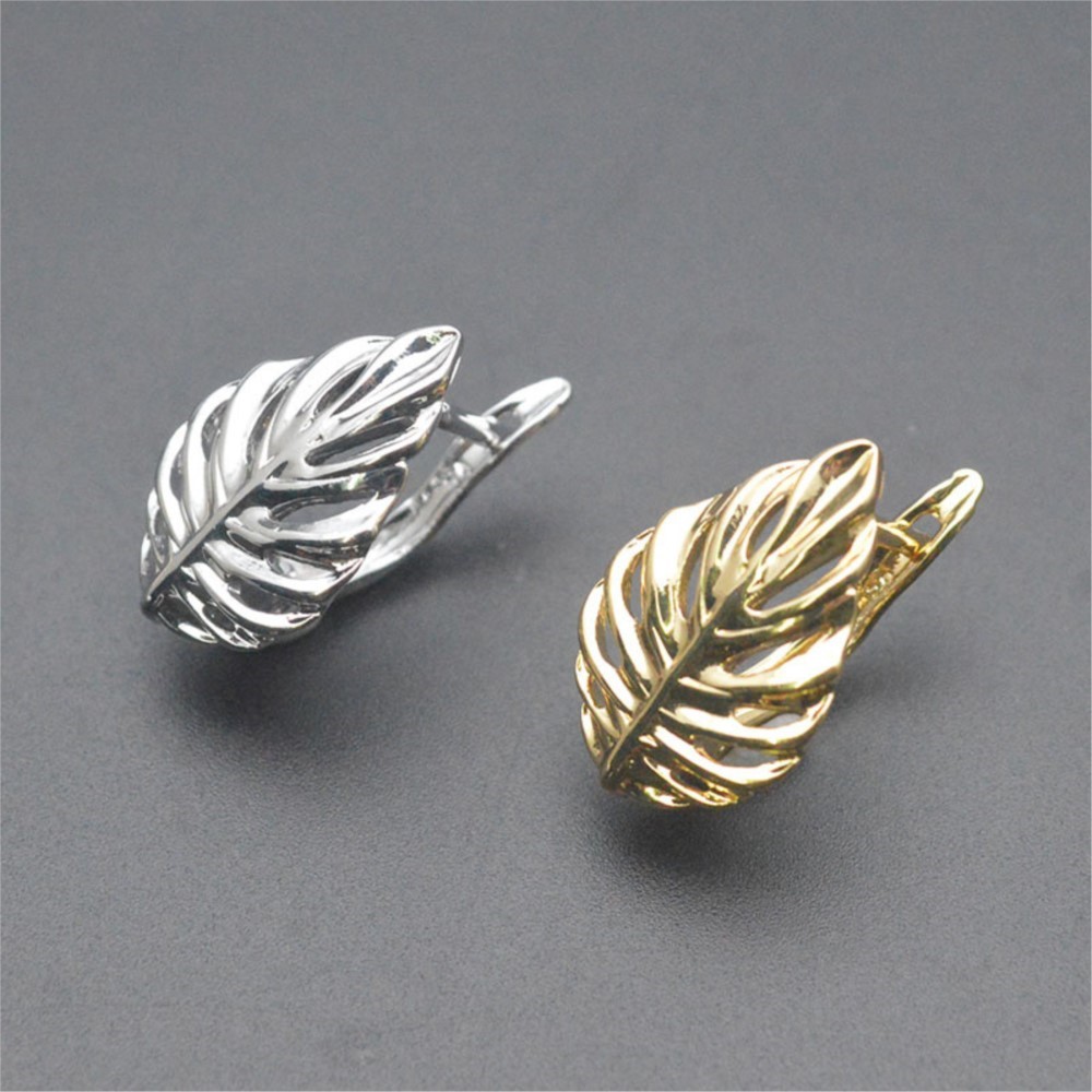 Hoop Earrings - 1/2 pièces Boucles d'oreilles en laiton