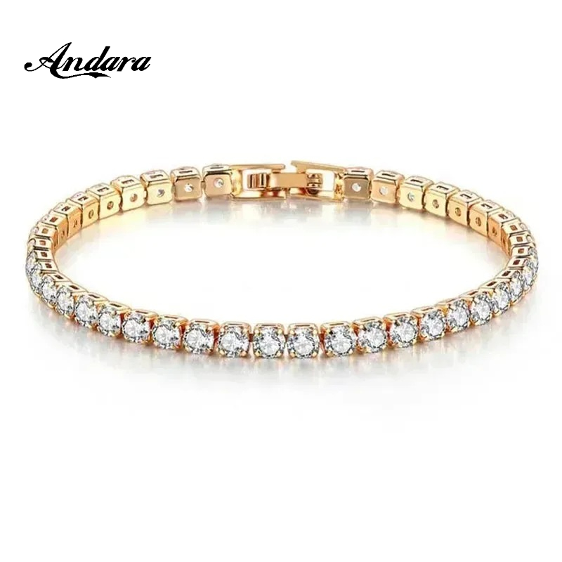 Bracelet tennis en argent ster - Tennis Bracelet Cubic avis et prix