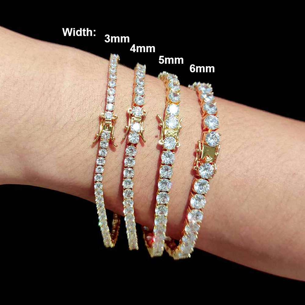 Chaîne Tennis NY Fashion 3/4/5 - Tennis Bracelet Cubic avis et prix