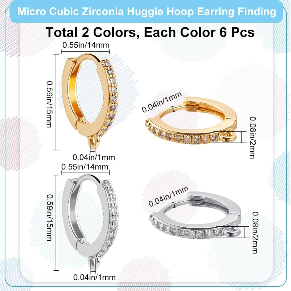 Crochets ronds à levier en or  - Hoop Earrings avis et prix
