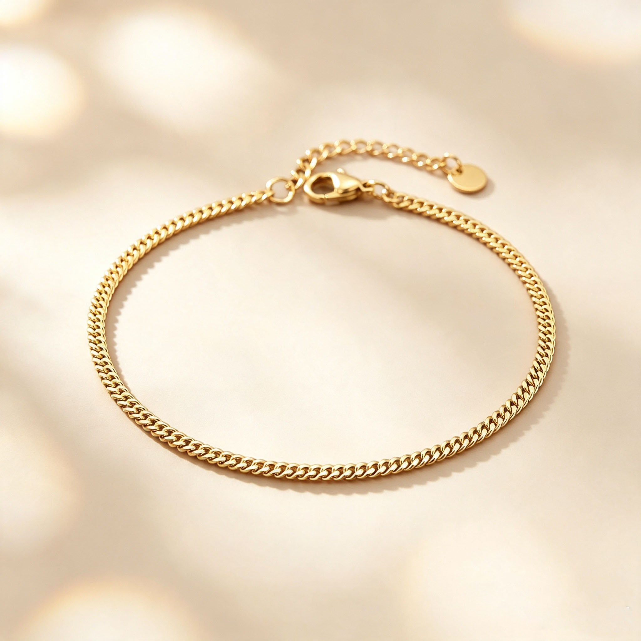Bracelet de cheville cubain fi - Jc Jewelry & Watches Reviews avis et prix