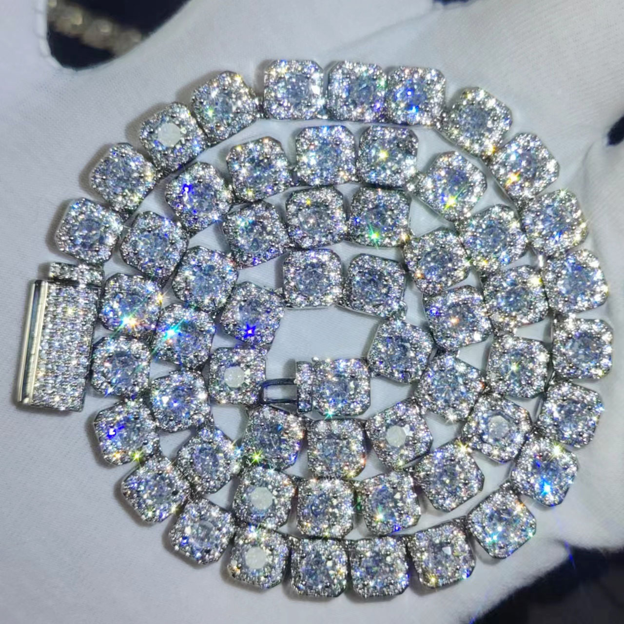 HHIOK Chaîne tennis à diamants - Tennis Bracelet Cubic avis et prix