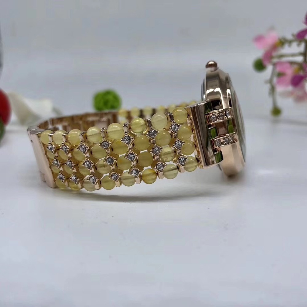 Bracelet de perles en pierre d - Fine Jewelry Watches Women avis et prix