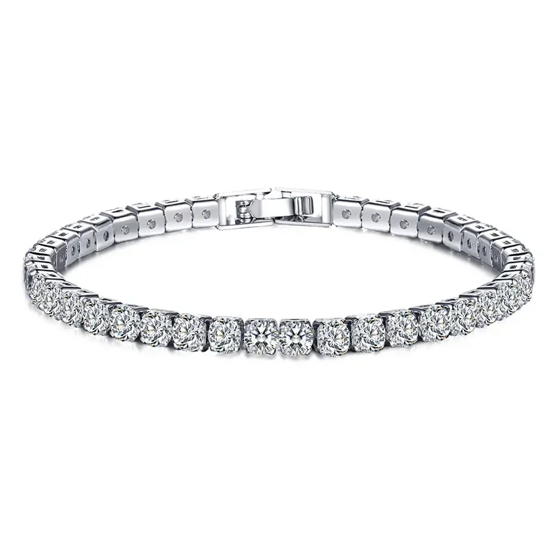 Bracelet de tennis en argent r - Tennis Bracelet Cubic avis et prix