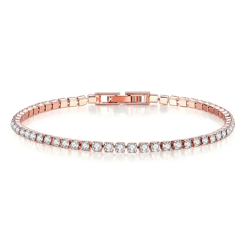 Bracelet de tennis en argent r - Tennis Bracelet Cubic avis et prix
