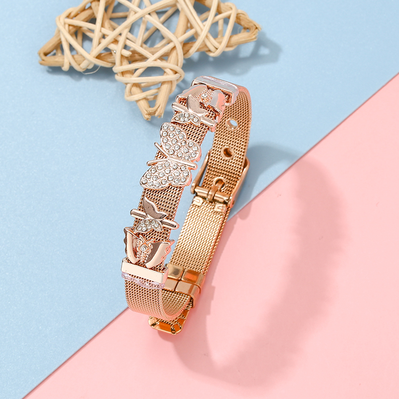 Bracelets en maille d'acier in - Best Jewelry Watches For Women avis et prix