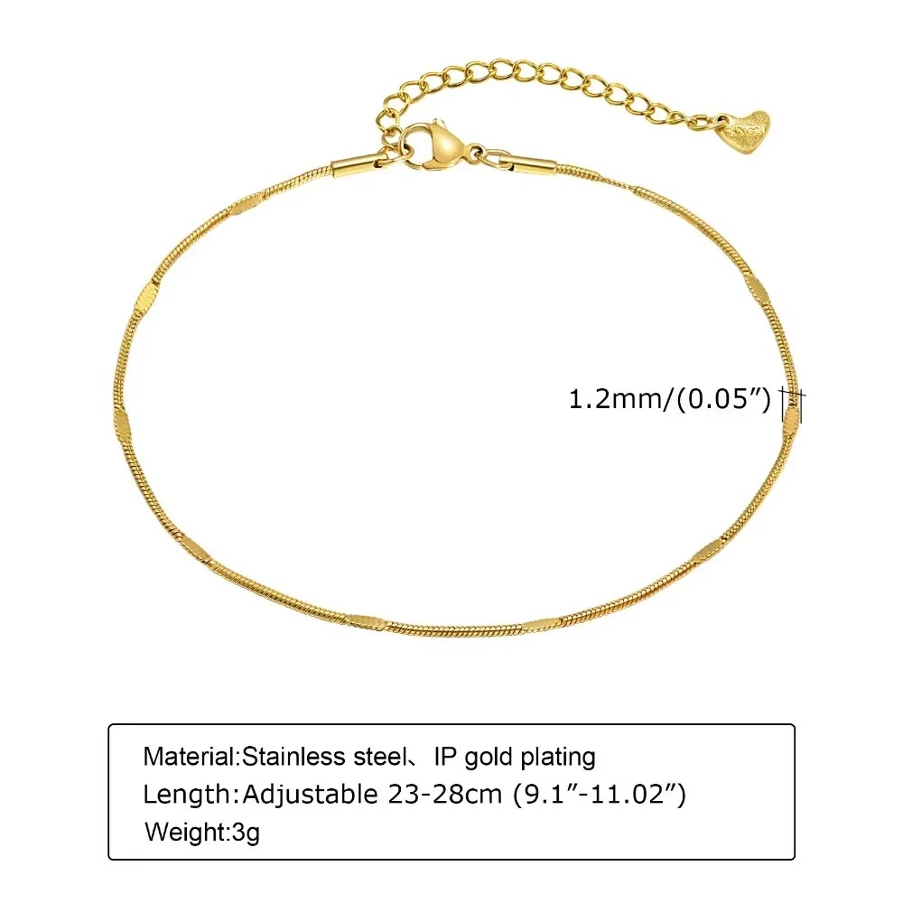 Chaînes de cheville délicates  - Jc Jewelry & Watches Reviews avis et prix