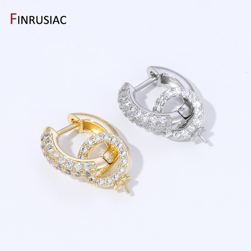Boucle d'oreille en laiton pla - Hoop Earrings avis et prix