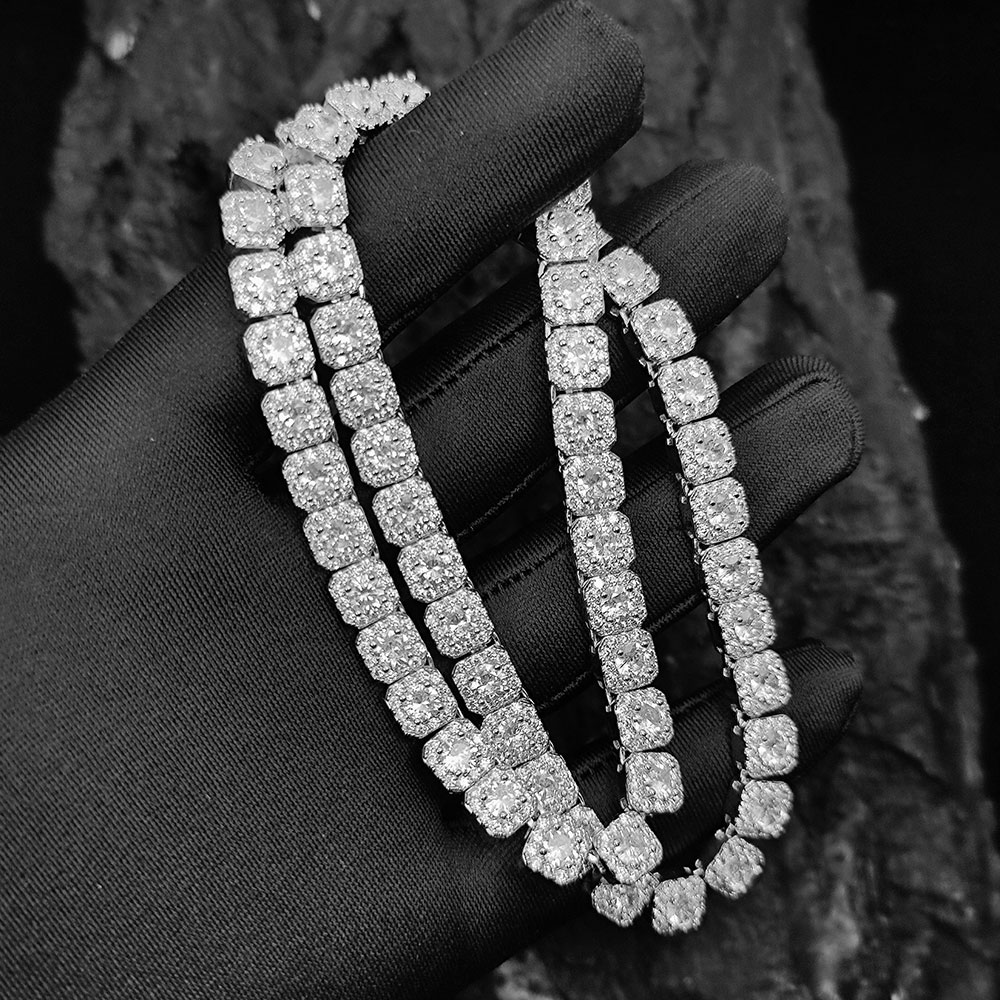 Collier de luxe en zircone cub - Tennis Bracelet Cubic avis et prix