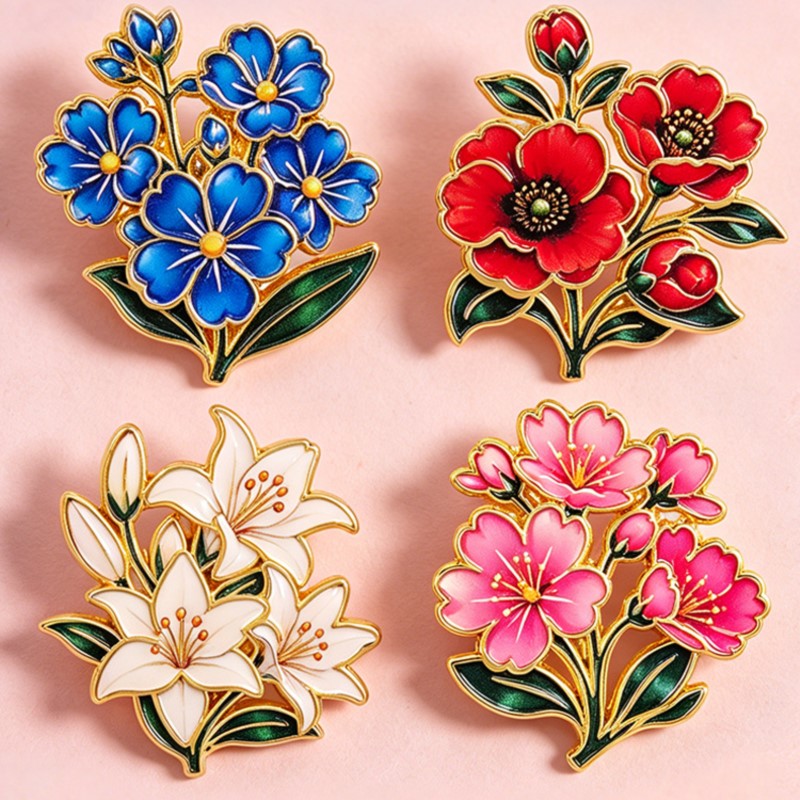 Broche Émail Vintage Mignonne  - Vintage Brooch Pin avis et prix