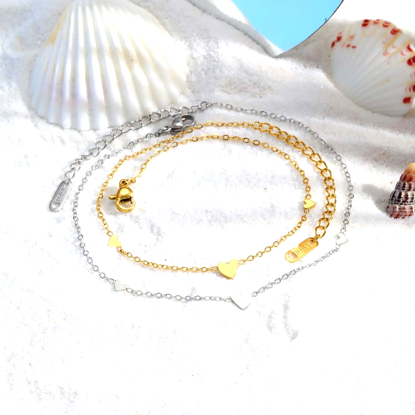 Chevillères en acier inoxydabl - Jc Jewelry & Watches Reviews avis et prix