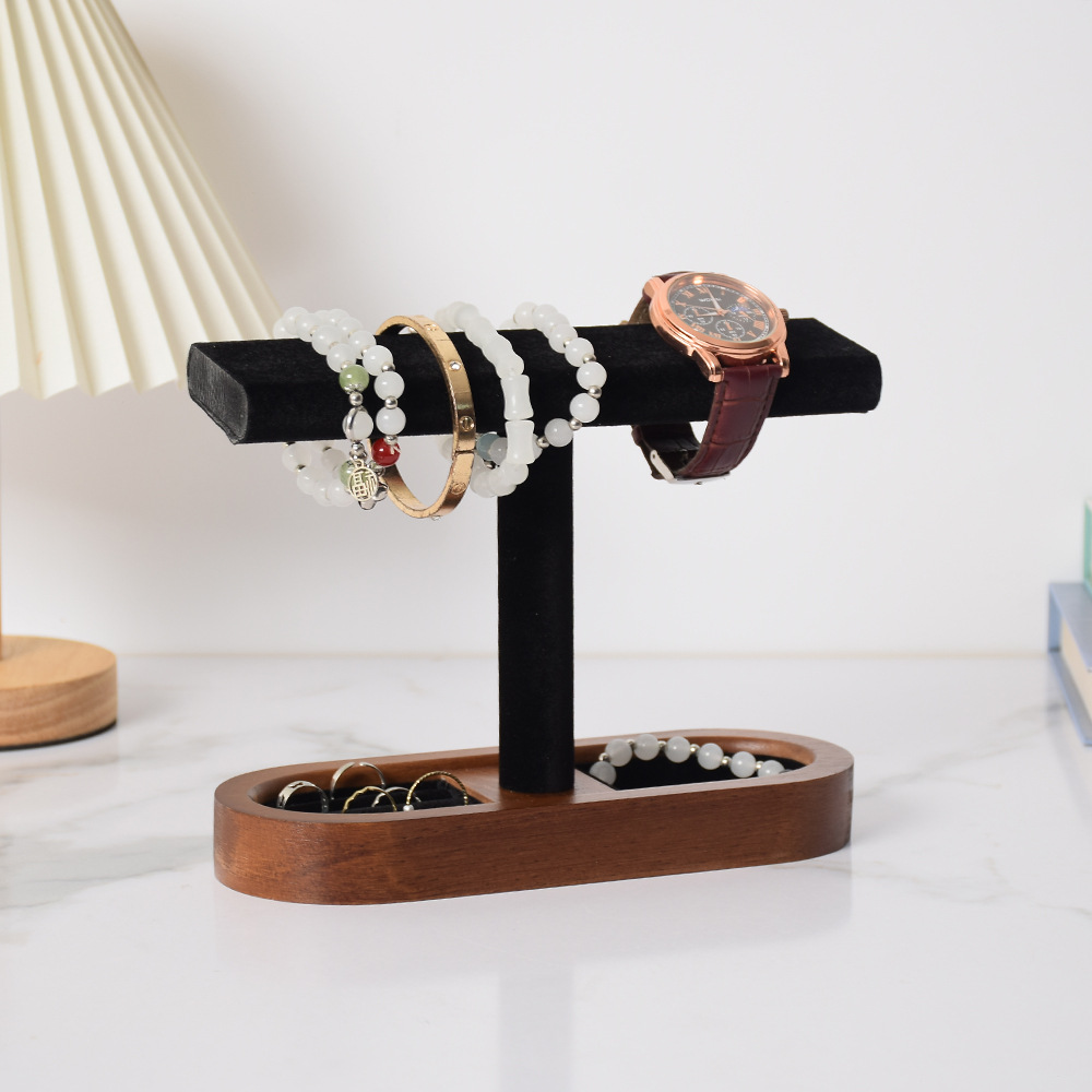 Support à bijoux en bois massi - Jewelry And Watches Stores avis et prix